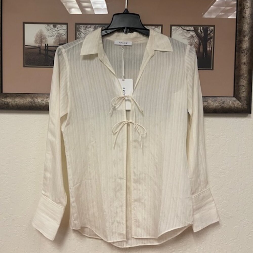 FRAME DELICATE TIE FRONT TOP M